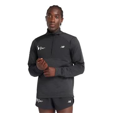 Men's NYC Marathon Athletics Heat Grid Half Zip