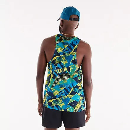 Men's NYC Marathon RC Essential Printed Singlet