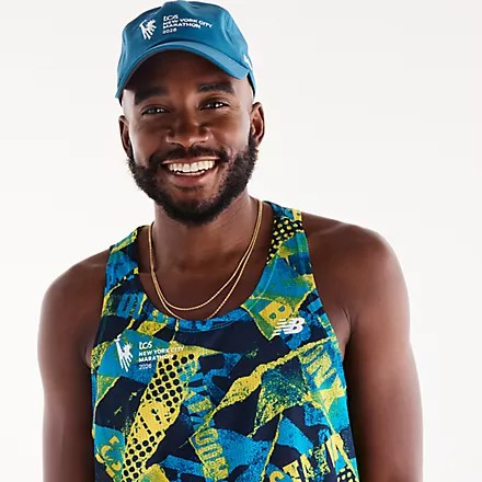 Men's NYC Marathon RC Essential Printed Singlet