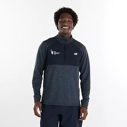 Men's NYC Marathon RC Essential Heat Grid 1/2 Zip