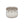 Grey wireless earbuds in an open beige charging case on a white background