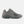 Gray athletic shoe on a white background