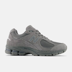 Gray athletic shoe on a white background