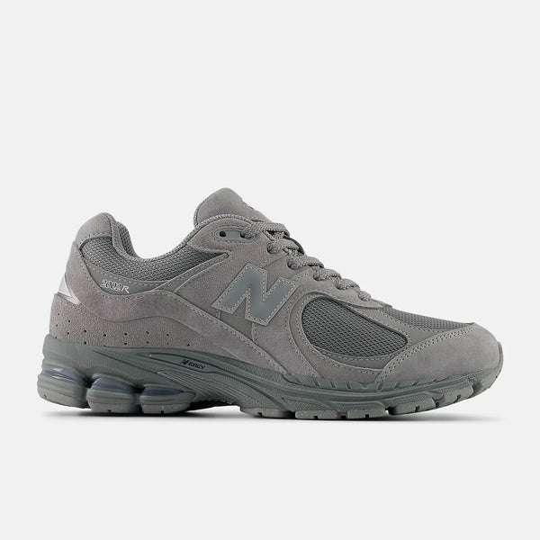 Gray athletic shoe on a white background