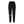 Black pants with reflective strip on a white background