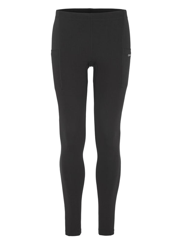 Black leggings on a white background