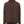 Brown ribbed sweater with a hood on a white background