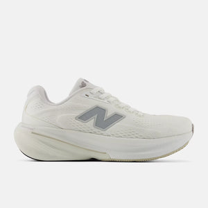 White NB 860 V15 running shoe with gray logo on a white background