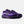 Purple women's New balance running shoes with New Balance logo on a white background