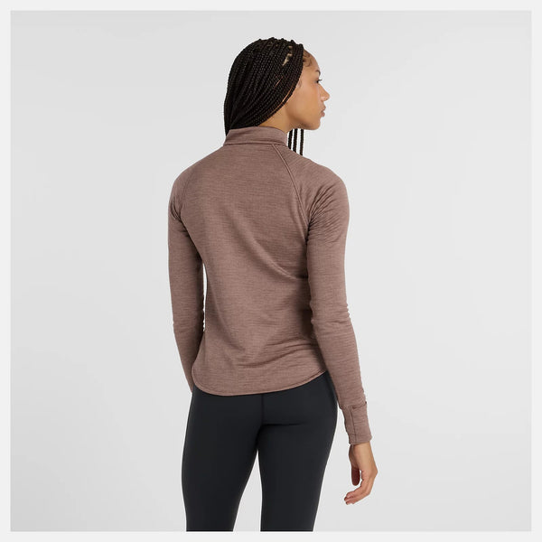 NB HEAT technology helps keep you warm in cooler temperature while wicking away moisture