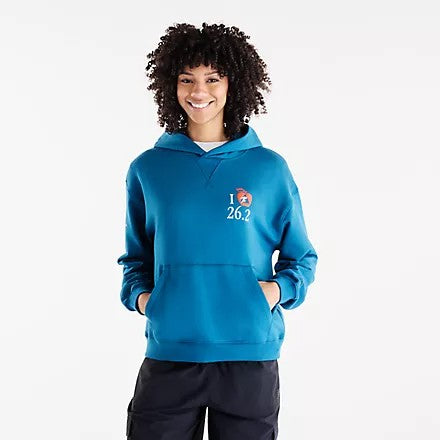 Women's NYC Marathon Athletics French Terry Graphic Hoodie - Apple