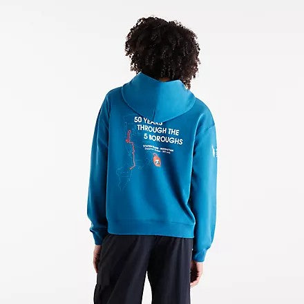 Women's NYC Marathon Athletics French Terry Graphic Hoodie - Apple