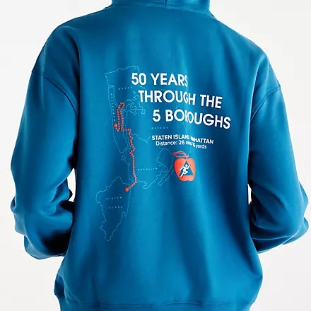 Women's NYC Marathon Athletics French Terry Graphic Hoodie - Apple