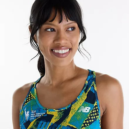 Women's NYC Marathon RC Essential Printed Tank
