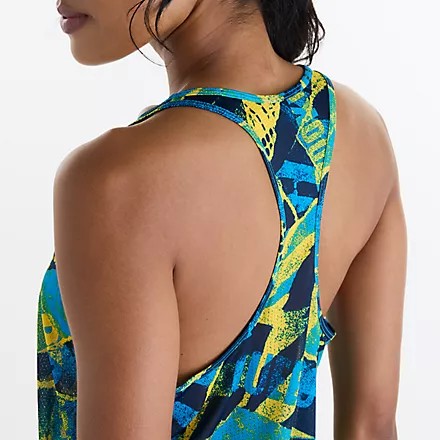 Women's NYC Marathon RC Essential Printed Tank
