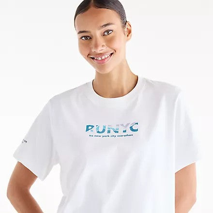 Women's NYC Marathon Graphic T Shirt - RUNYC