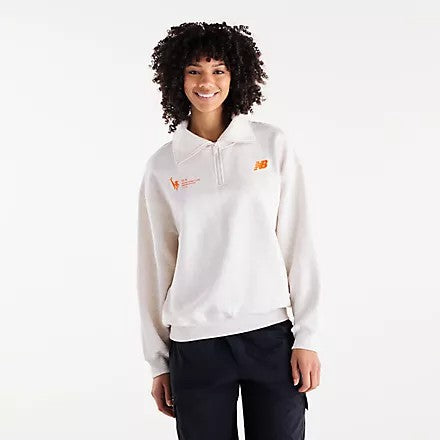 Women's NYC Marathon Trackside Fleece Half Zip