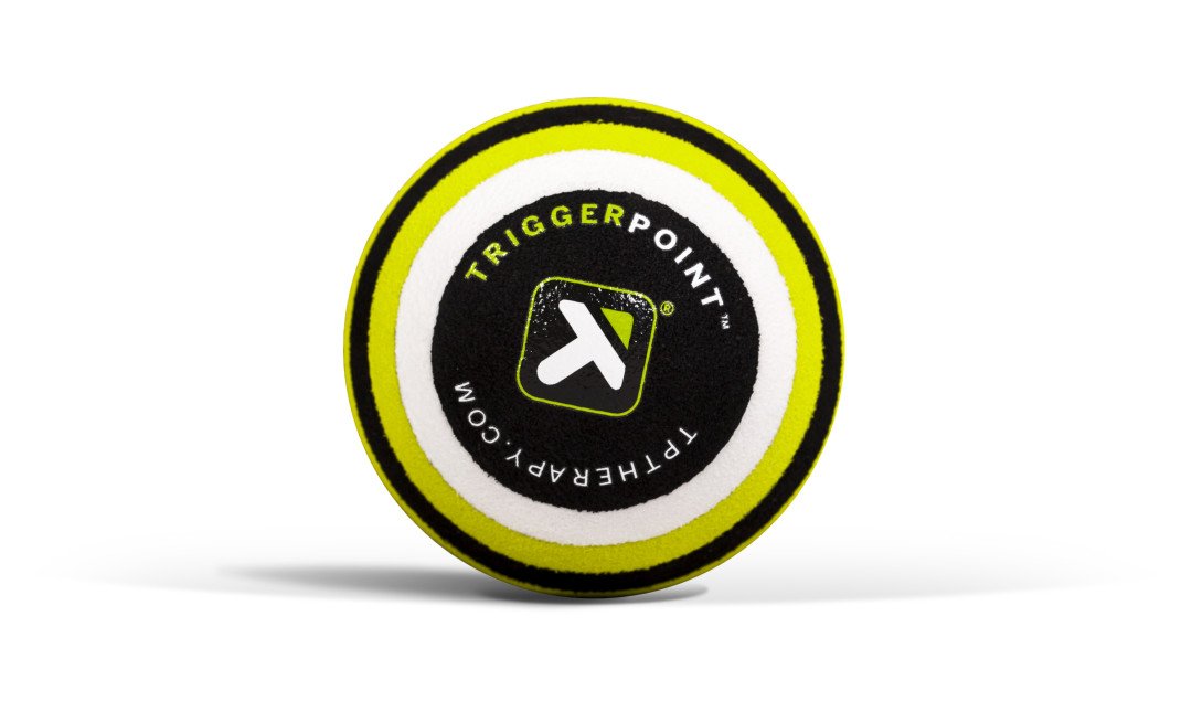 Image of the MB1 Massage Ball in White/Black/Green