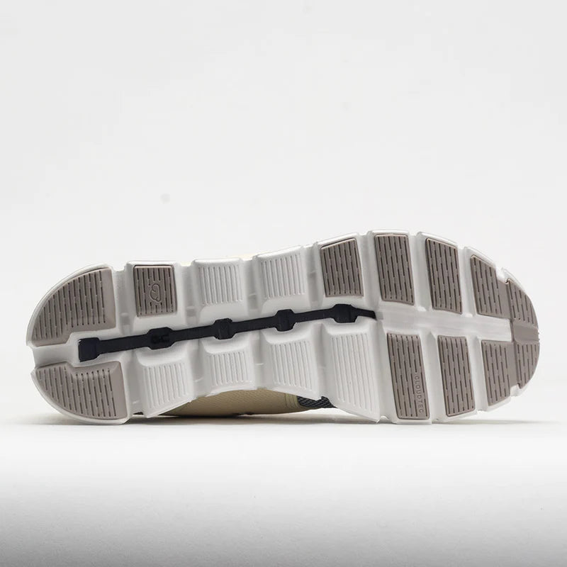 Bottom (outer sole) view of the Women's ON Cloud 5 Combo in Ray/Metal