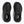 Top view of the Men's HOKA Bondi SR in the wide 2E width in All Black