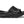 Lateral view of the HOKA Ora Recovery Slide 3 in Black/Black