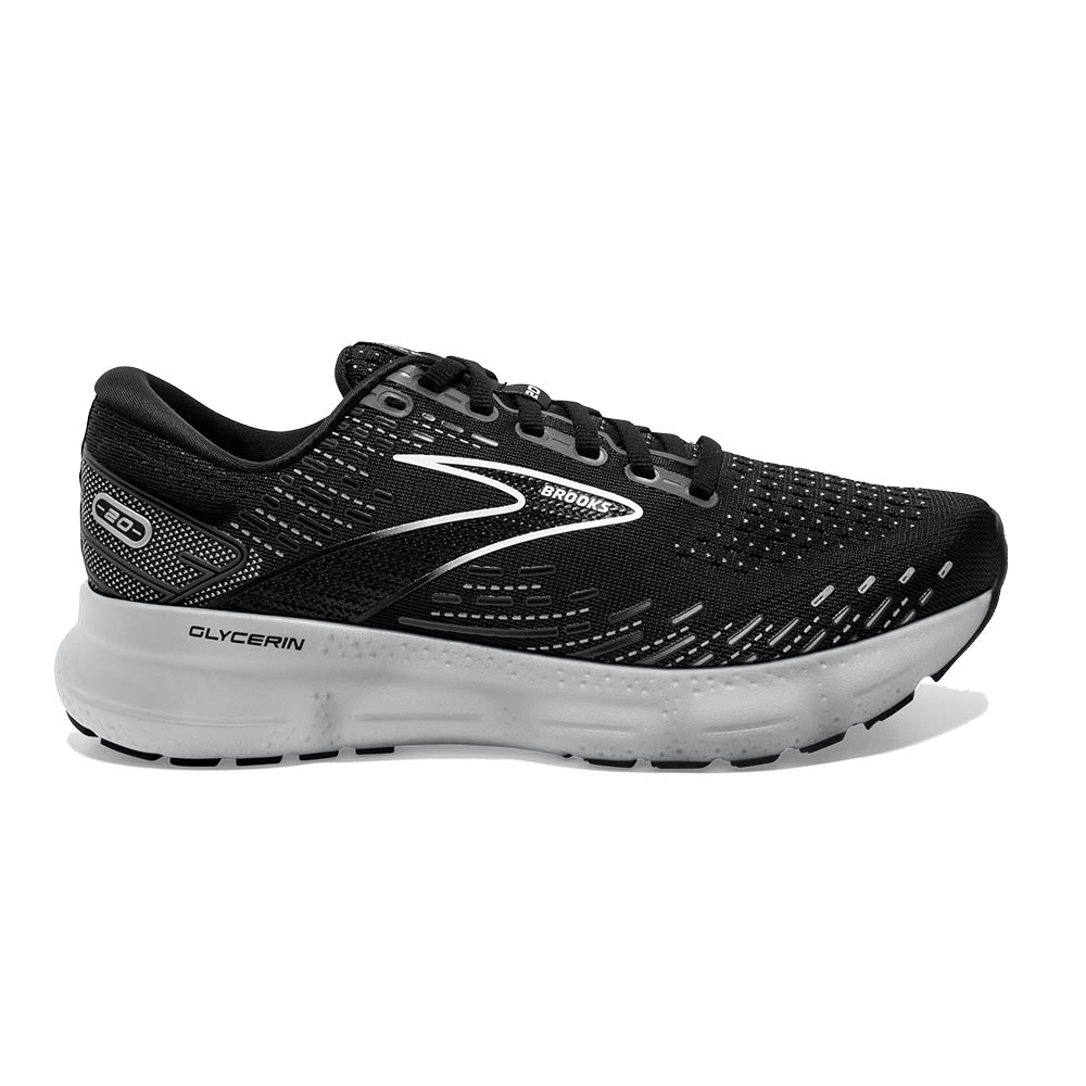 What’s the best thing your feet can feel while running? Nothing. The women's Brooks Glycerin 20 neutral cushioned running shoes are the final word on comfort thanks to new, supremely soft DNA LOFT v3 cushioning, an updated, improved fit and silky smooth transitions.