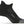 A medial view of the Feetures Elite Max Cushion running sock (left foot) in the color black.