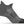 A medial view of the Feetures Elite Max Cushion running sock (left foot) in the color grey.
