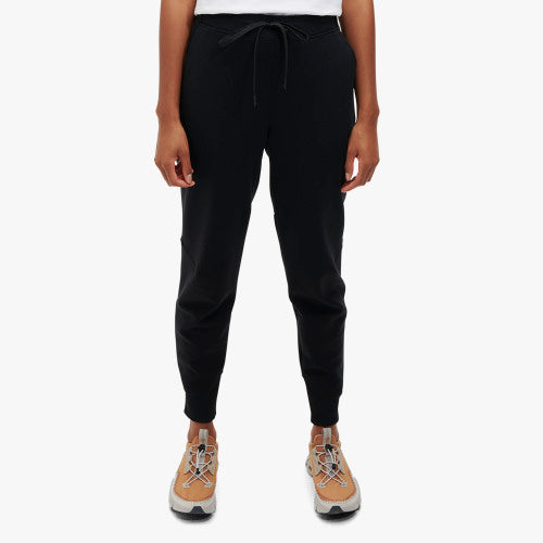 Front view of the Women's Sweat Pant by ON in the color Black