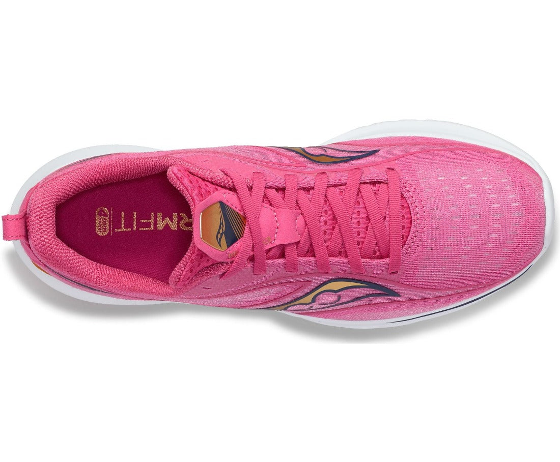 Top view of the Women's Kinvara 13 by Saucony in Prospect/Quartz
