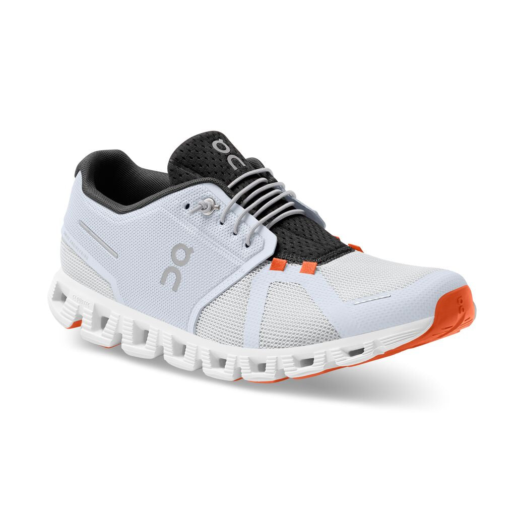On has re-introduced their most iconic shoe with even more comfort. The Cloud 5 Push is made to perform all day, every day with added stability.  Design - Laces packed with stretch-power flex to allow your foot slip in quickly, then rebound back in place to hold you securely. Fast to pull-on so you don't waste any time.