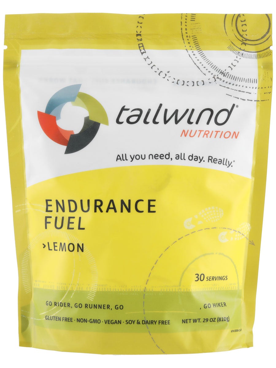 Front view of the packaging for Tailwind Nutrition Endurance Fuel (30 Servings) -flavor Lemon