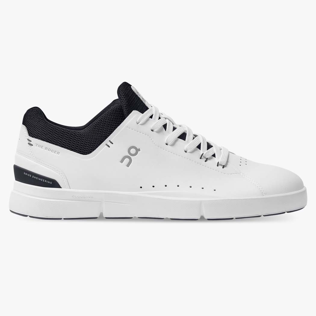 The Men's Roger Advantage was co-created by Roger Federer and On.  This style is characterized by its clean lines, minimal stitching and ultra-smooth matt vegan leather. 