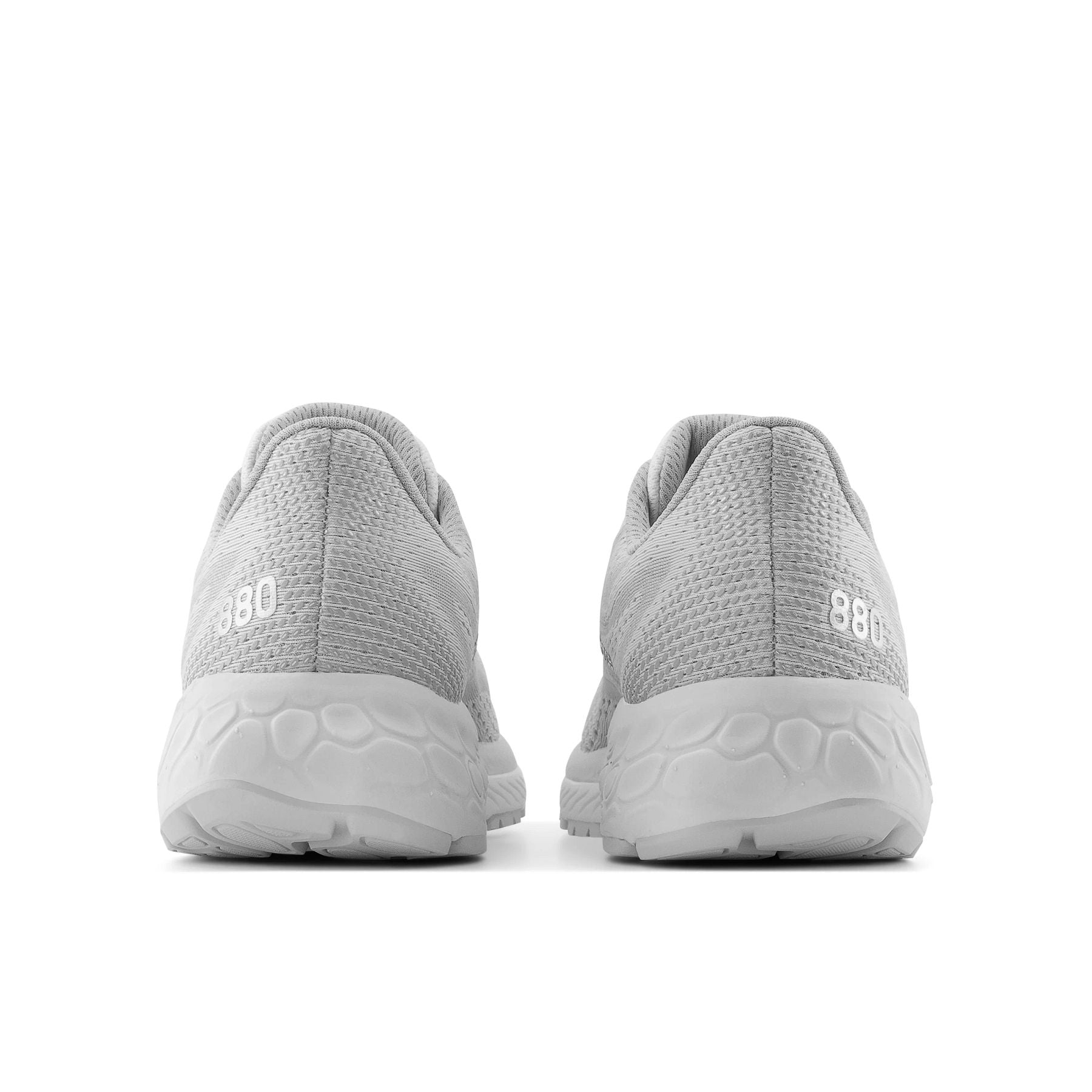 Back view of the Women's New Balance 880 V13 in the color White