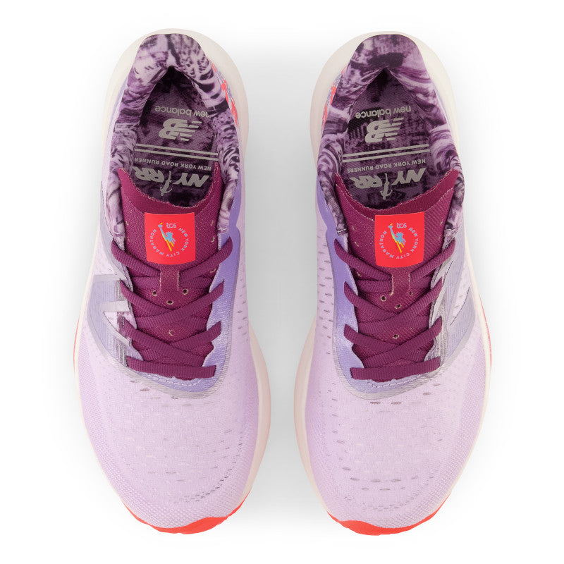 Top view of the special NYC Marathon edition of the Women's NB Fuel Cell Rebel V3